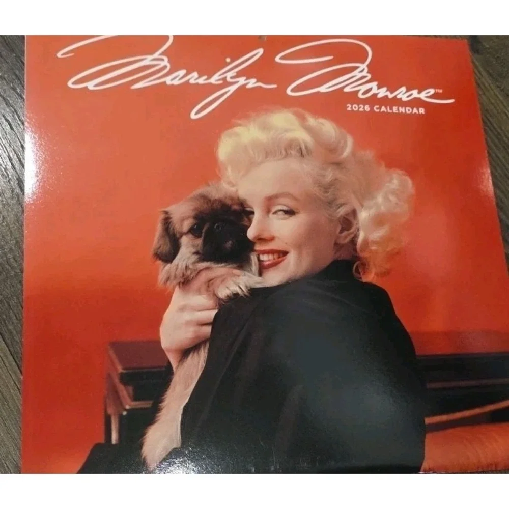 Marilyn Monroe 2026 Wall Calendar, 12